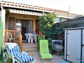 Maison 2 pièces mezzanine, 6 couchages, piscine, tennis, proche plage - Bormes-les-Mimosas - FR-1-251-273